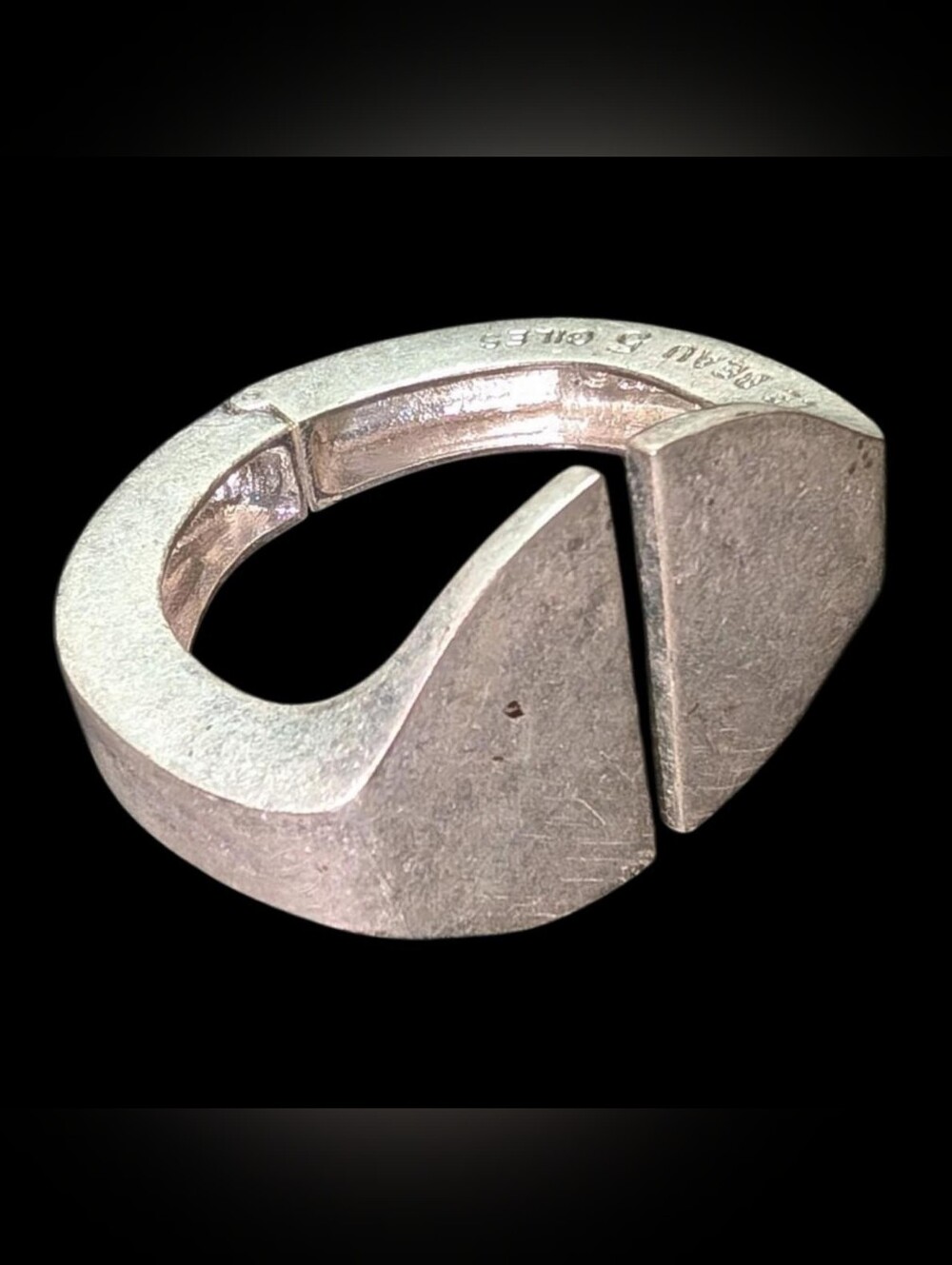 Stainless Steel(?) Silver Cuff Bracelet ‼️Price is firm for this item‼️
